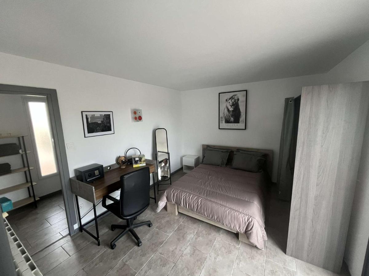 Superbe Appartement Avec Piscine Et Spa Privatif Villeneuve-lès-Béziers Zewnętrze zdjęcie