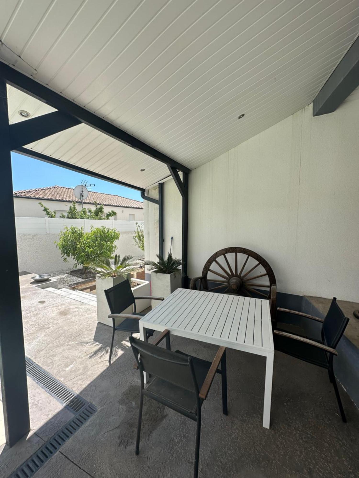 Superbe Appartement Avec Piscine Et Spa Privatif Villeneuve-lès-Béziers Zewnętrze zdjęcie